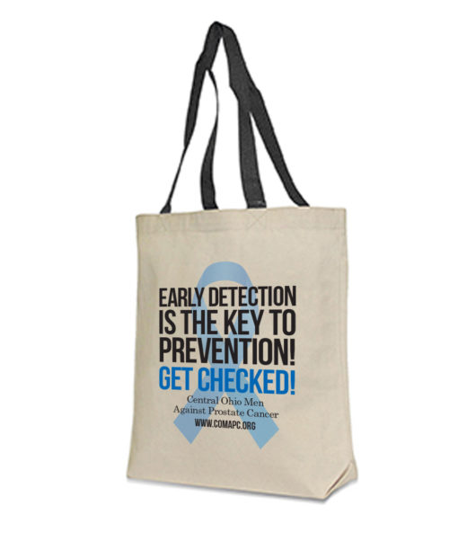 Prostate Cancer Prevention Tote Bag