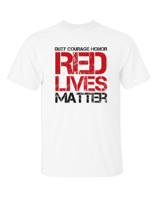 Amerika Revision Bandit Red Lives Matter T-Shirt | Generosi-Tees