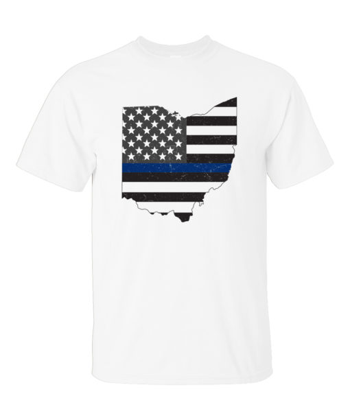 Blue Line Ohio T-Shirt