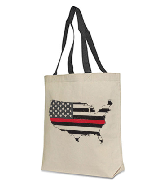 Red Line USA Tote Bag