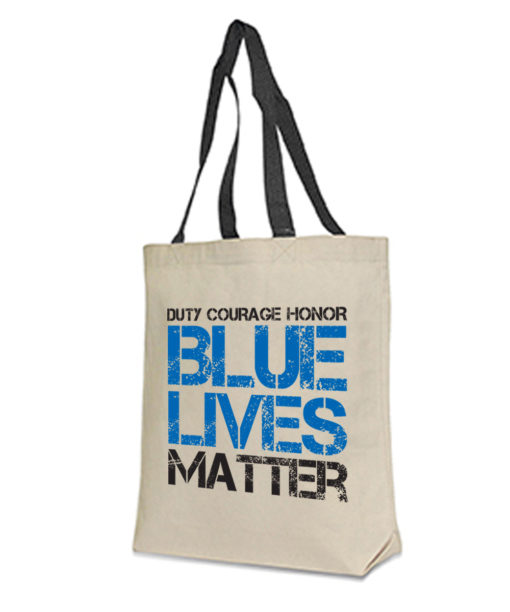 Blue Line USA Tote Bag
