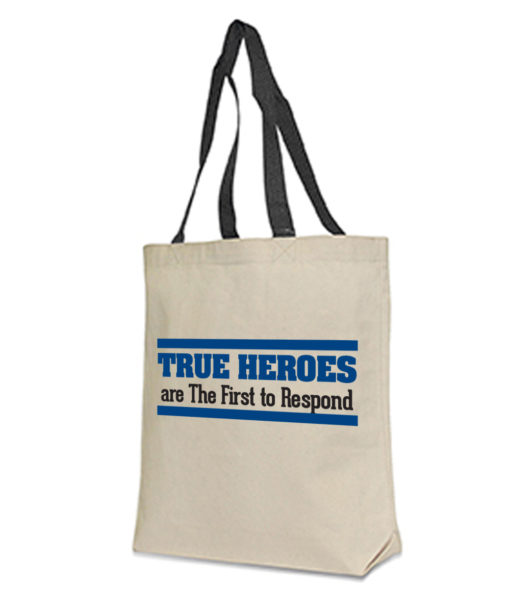 True Police Heroes Tote Bag