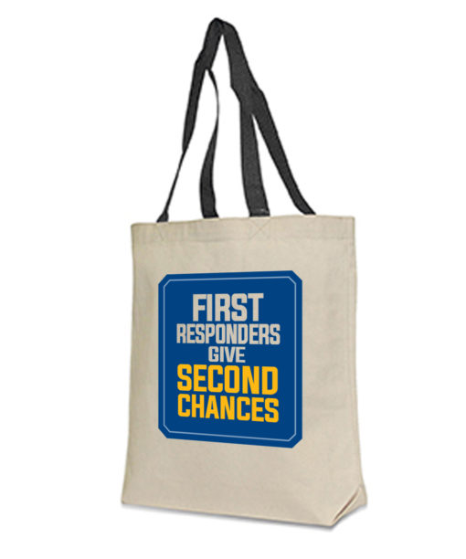 First Responders Blue Tote Bag