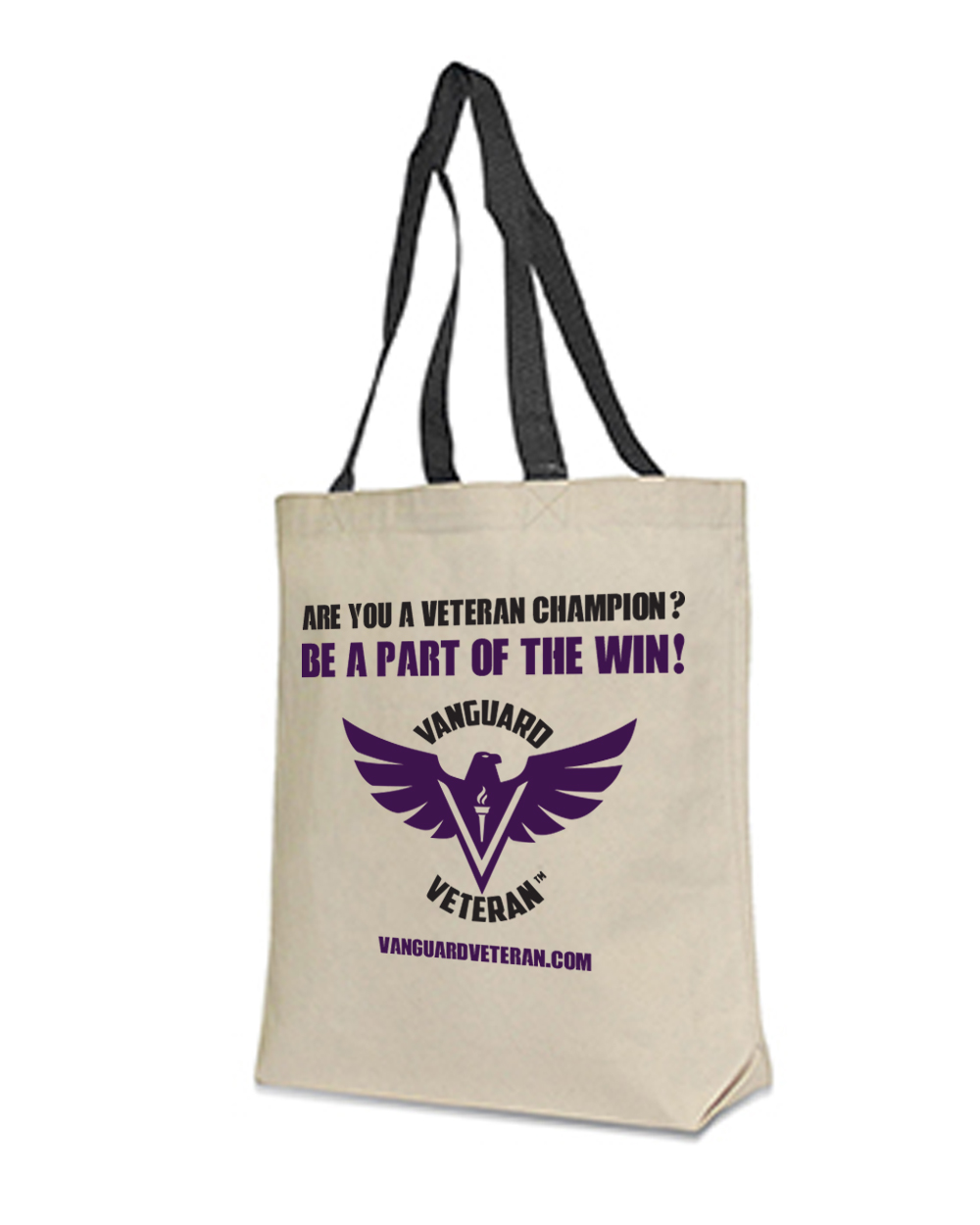 Distrahere klima lufthavn Veteran Champion Tote Bag | Generosi-Tees