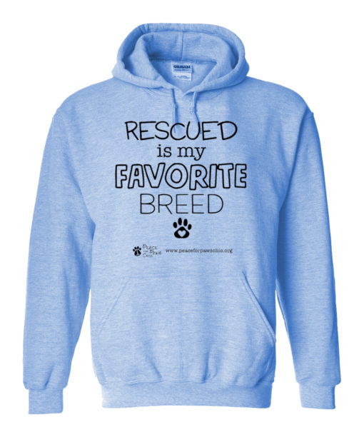 Peace For Paws Rescued Hoodie
