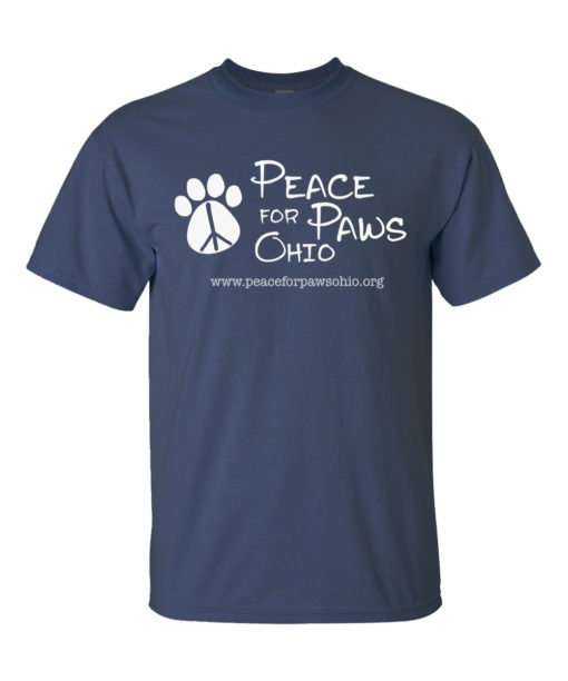 Peace For Paws Ohio Logo T-Shirt