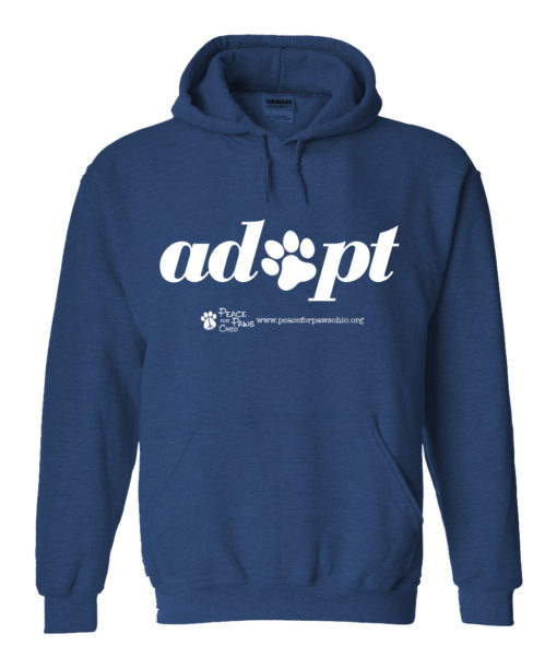 Peace For Paws Adopt Hoodie