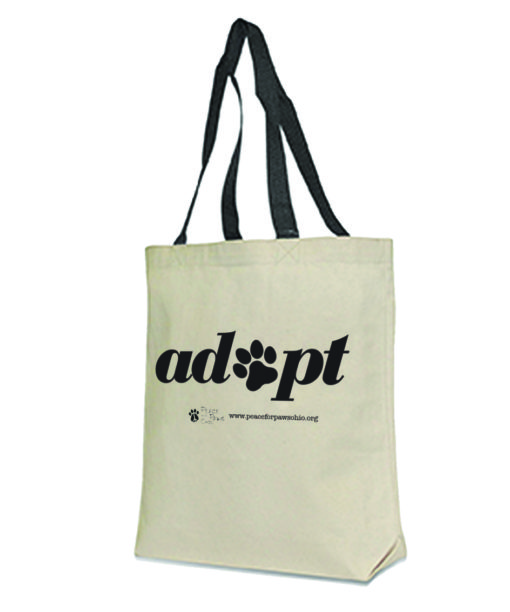 Peace For Paws Adopt Bag