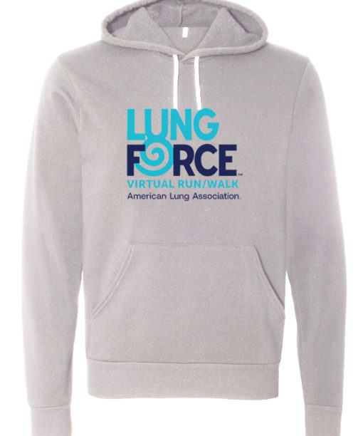 American Lung Association Lung Force Hoodie - Gray