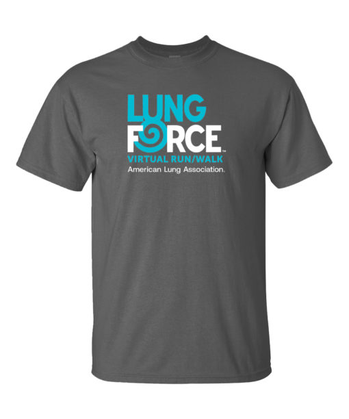 American Lung Association Cotton T-shirt - Charcoal