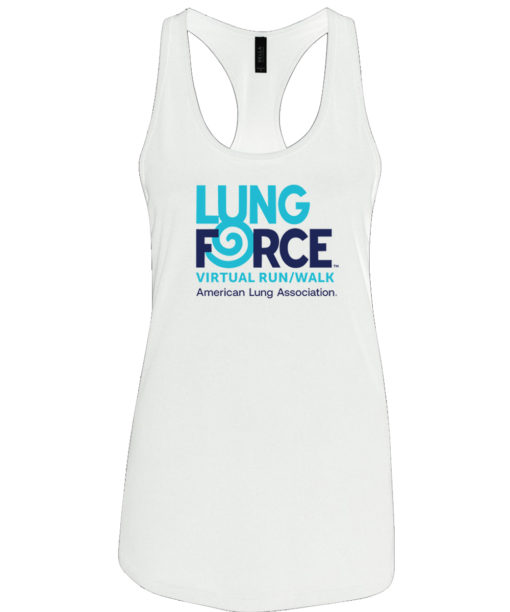 American Lung Association Womens Tank Top - White