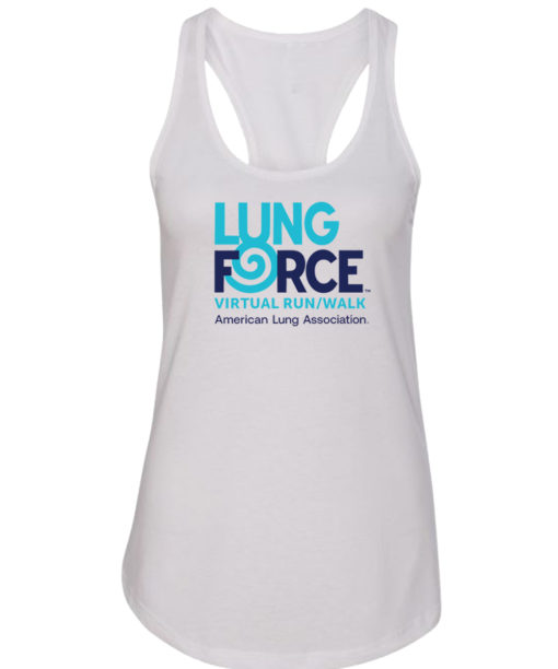 American Lung Association Womens Tank Top - Gray