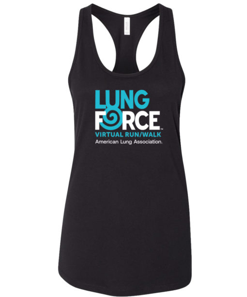 American Lung Association Womens Tank Top - Black