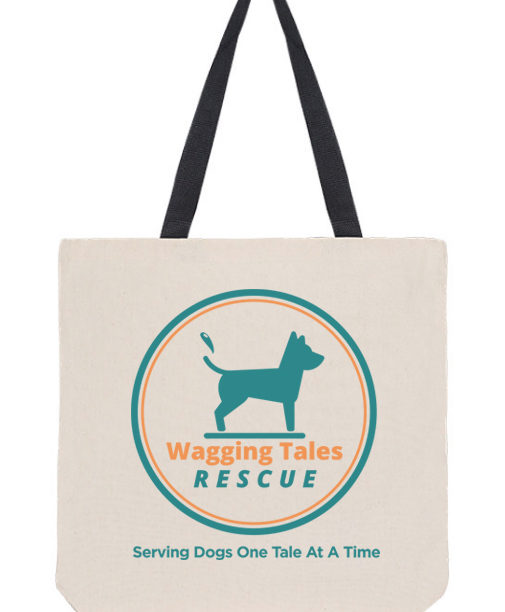 Wagging Tales Logo Tote Bag