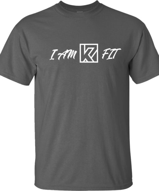 K7 Fit Logo Style 1 Charcoal T-shirt
