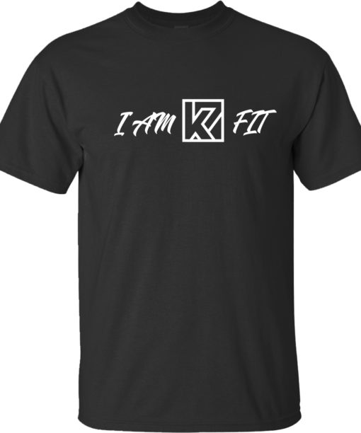 K7 Fit Logo Style 1 Black T-shirt