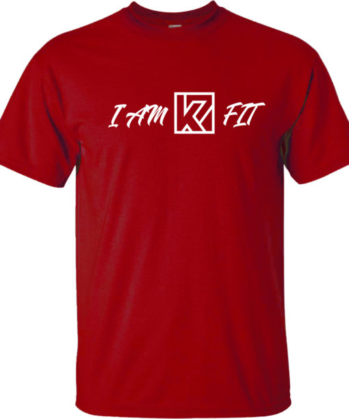 K7 Fit Logo Style 1 Red T-shirt
