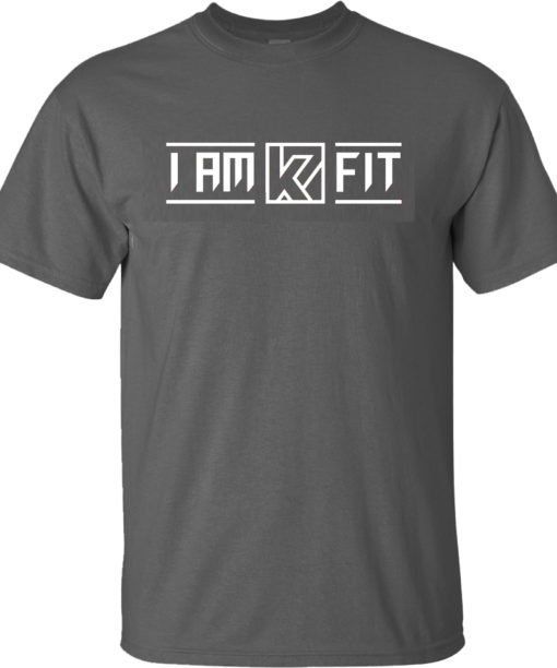 K7 Fit Logo Style 2 Charcoal T-shirt