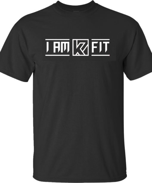 K7 Fit Logo Style 2 Black T-shirt
