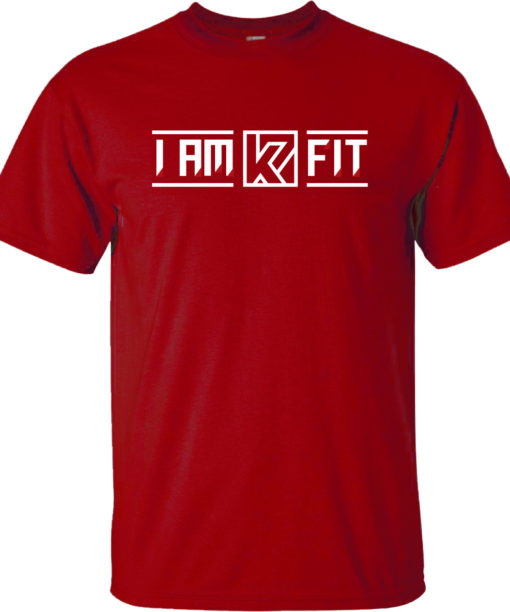 K7 Fit Logo Style 2 Red T-shirt