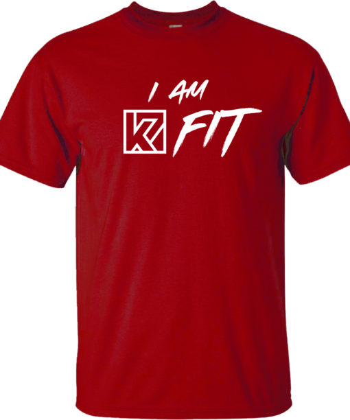 K7 Fit Logo Style 3 Red T-shirt