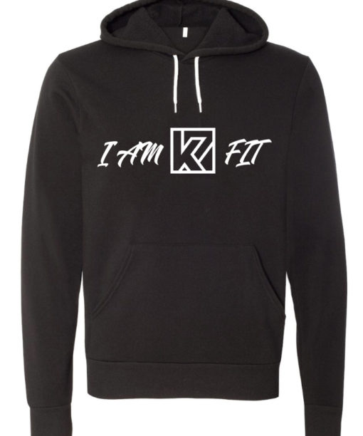 K7 Fit Logo Style 1 Black Hoodie