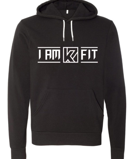 K7 Fit Logo Style 2 Black Hoodie