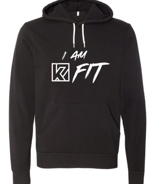 K7 Fit Logo Style 3 Black Hoodie