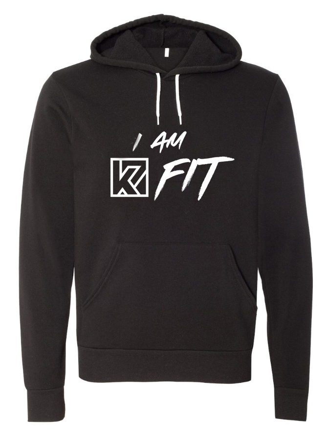K7 Fit Logo Style 3 Black Hoodie